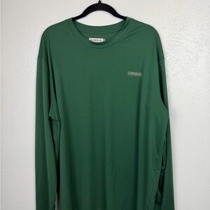 Magellan Outdoors Long-Sleeve Performance Tee in Deep Green